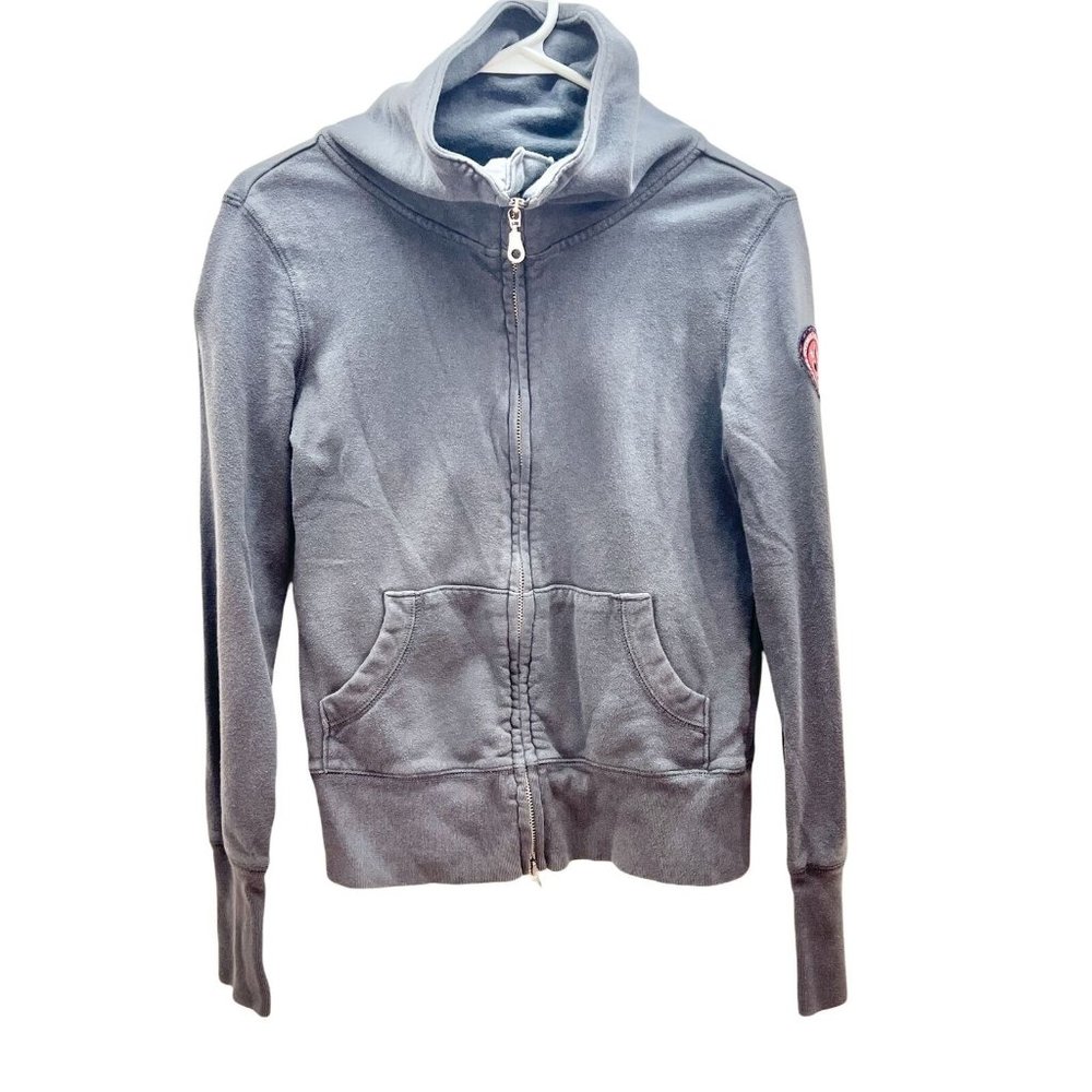 Old Navy Gray Zip-Up Hoodie